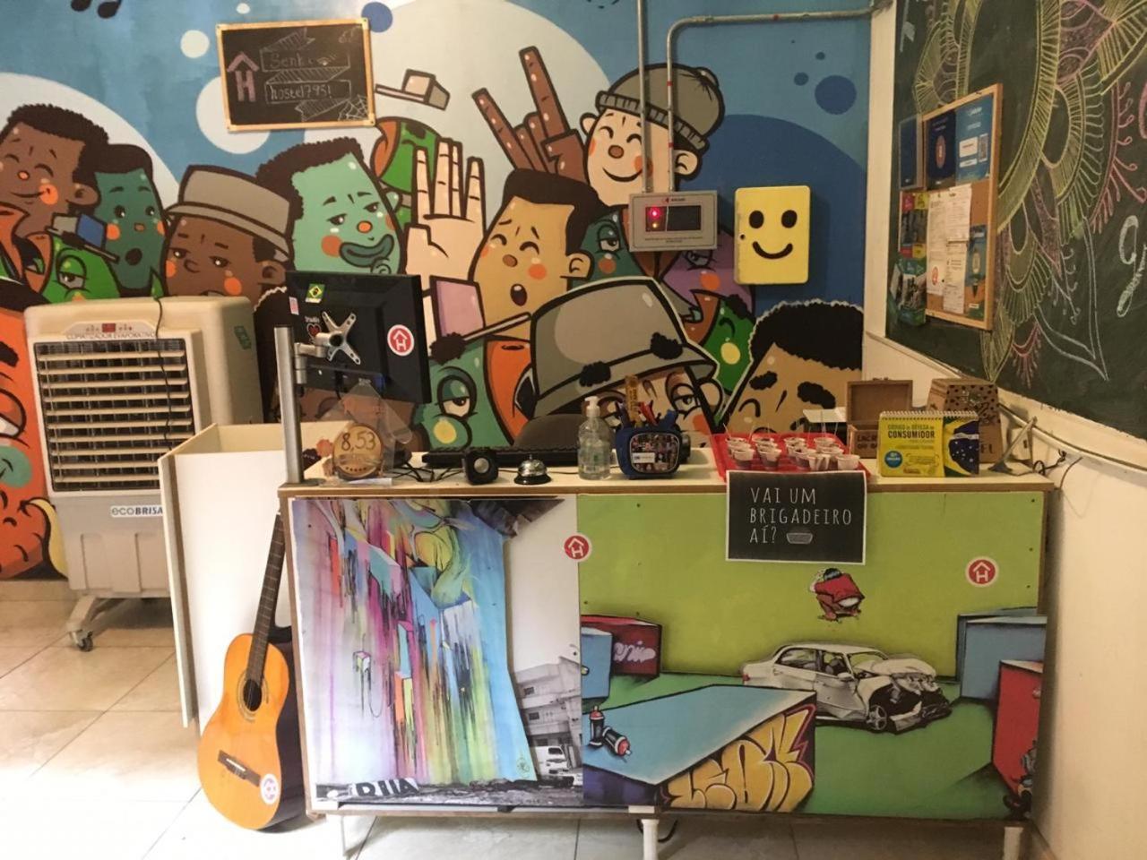 Namoa Paulista Hostel Sao Paulo Bagian luar foto
